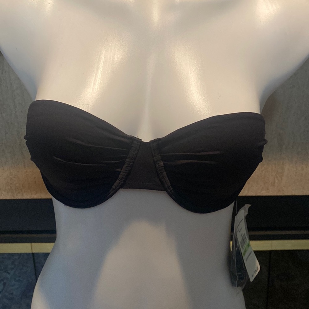 Tommy Bahama black bandeau top
